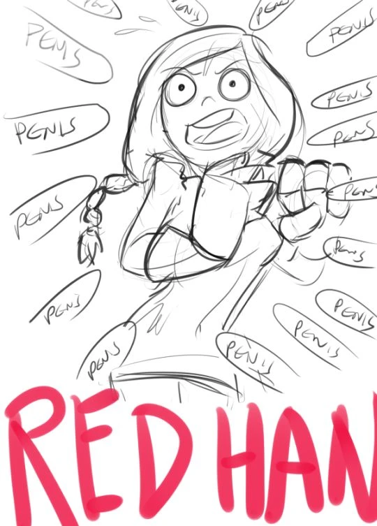 Red Hands 4 porn comic picture 36