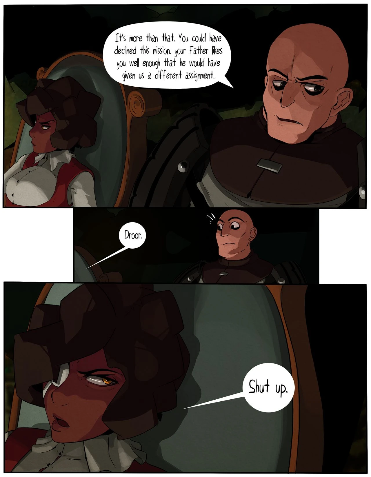 Red Hands 4 porn comic picture 9