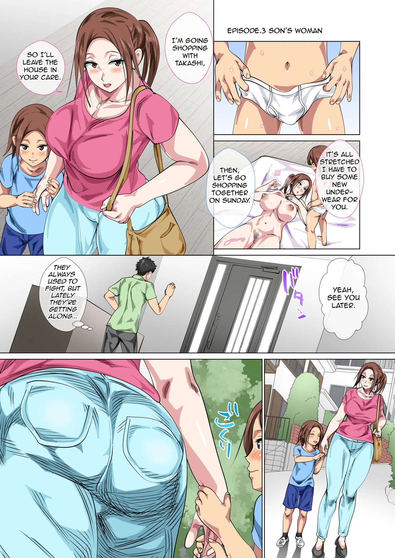 Rehabilitation of Delinquent Son by Short-tempered Mother's Sweet Lovemaking porn comic picture 51