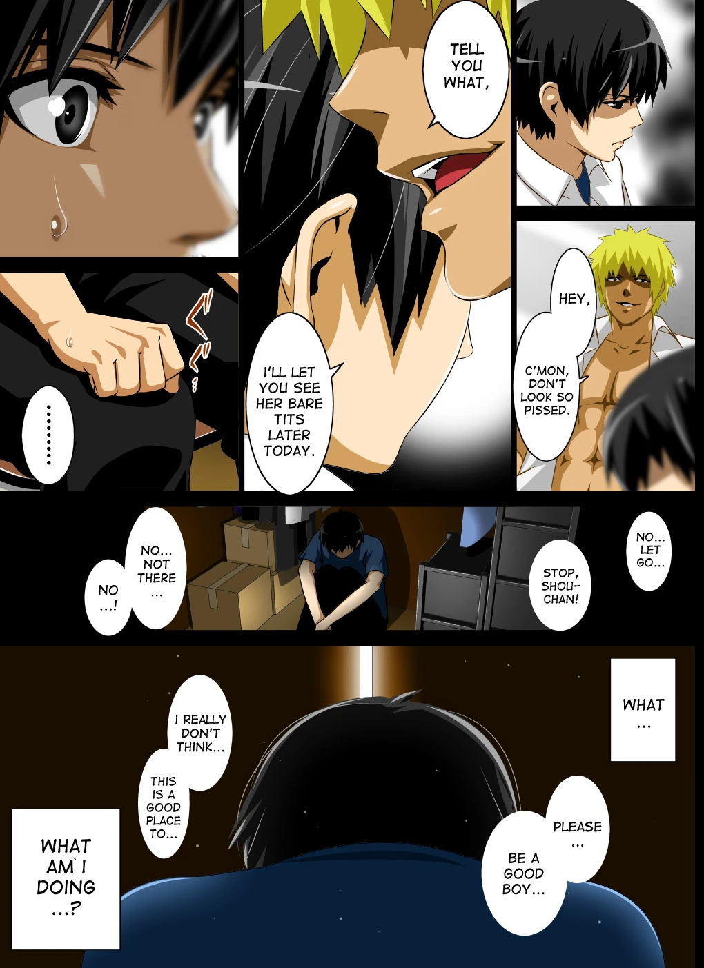 Reibo Misaki ~Kinpatsu Musuko to Onaho Haha~ porn comic picture 20