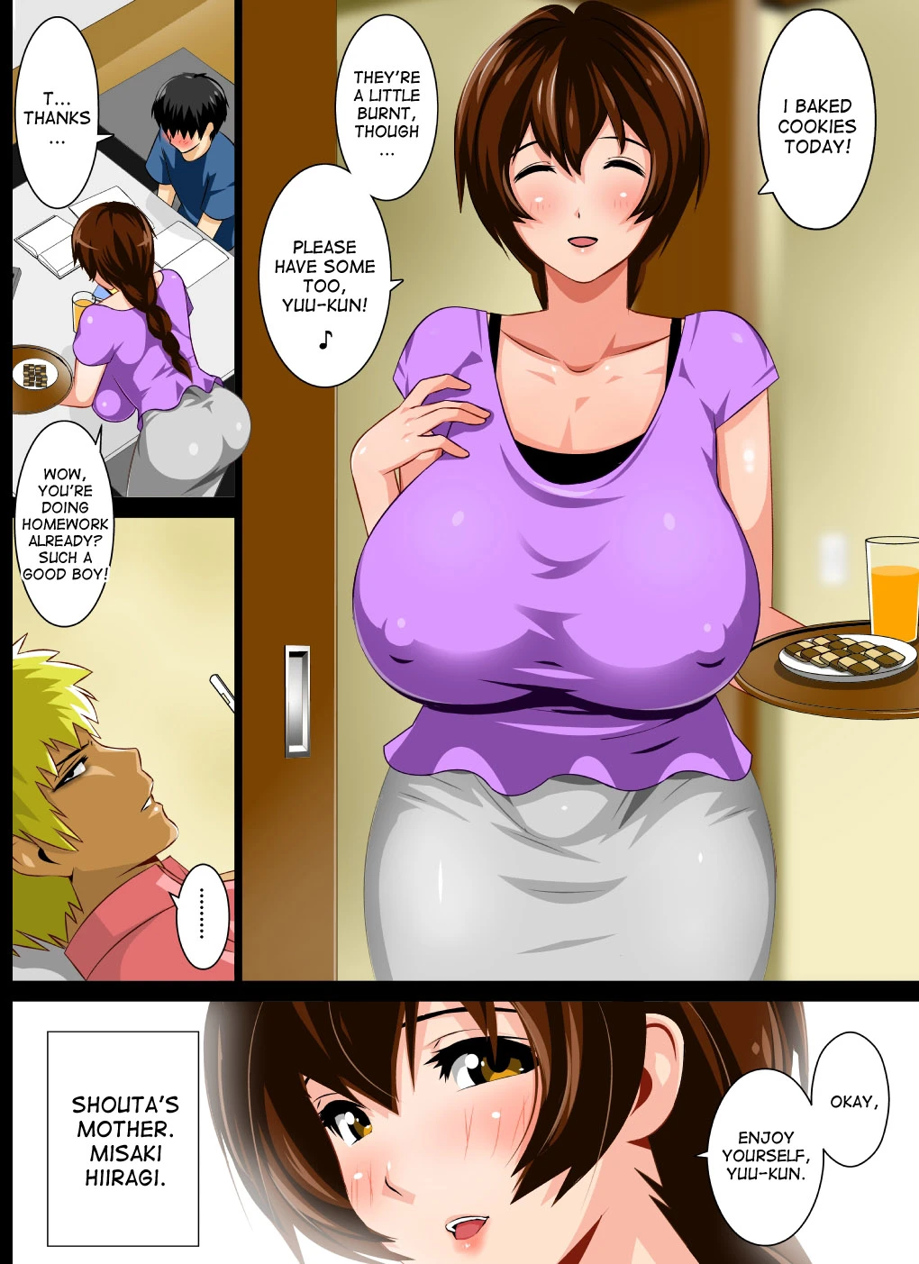 Reibo Misaki ~Kinpatsu Musuko to Onaho Haha~ porn comic picture 3