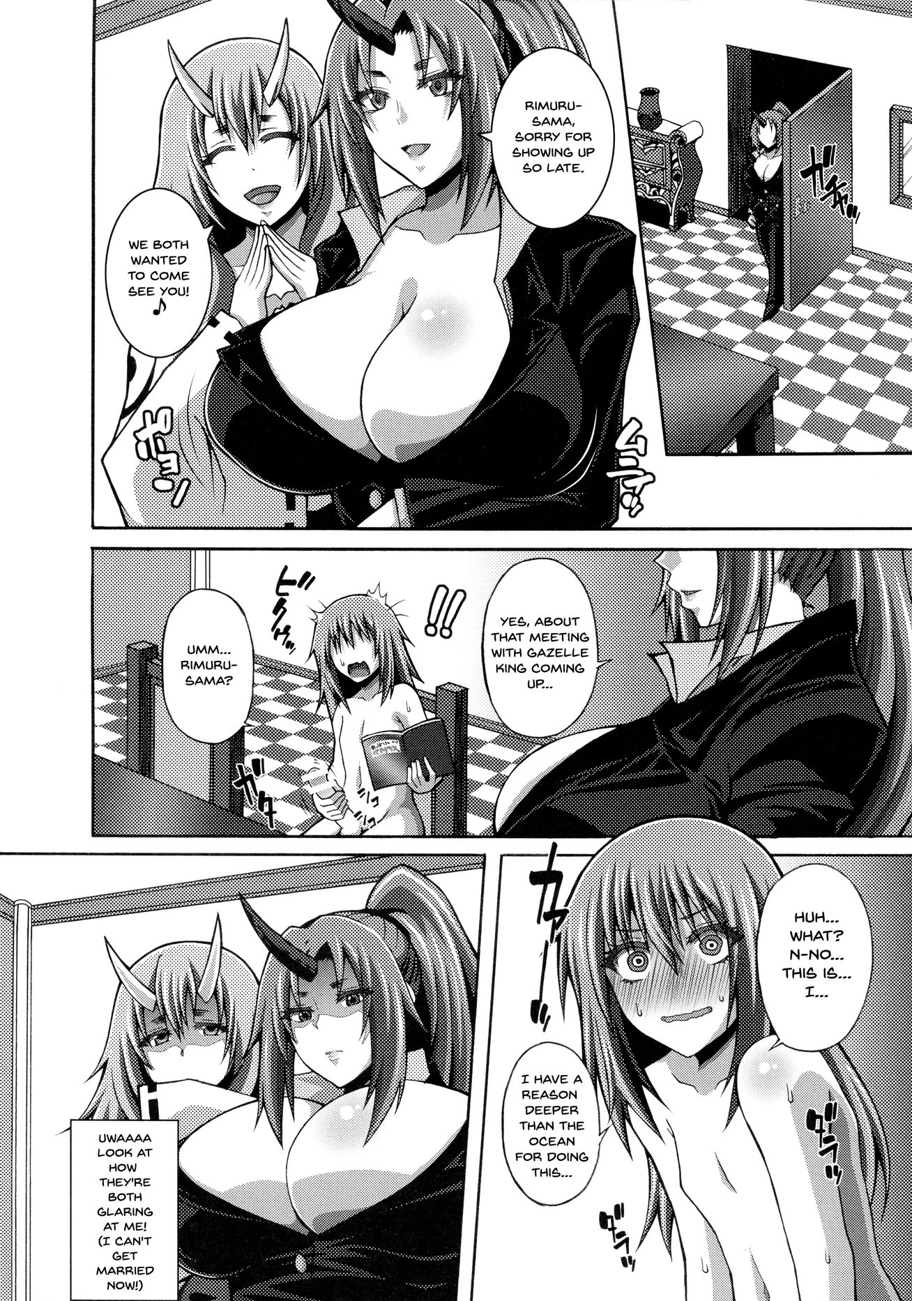 Reincarnate Harem Diary porn comic picture 4
