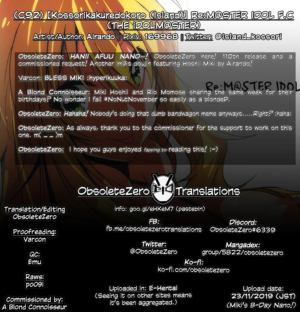 Re:M@STER IDOL F.C porn comic picture 18