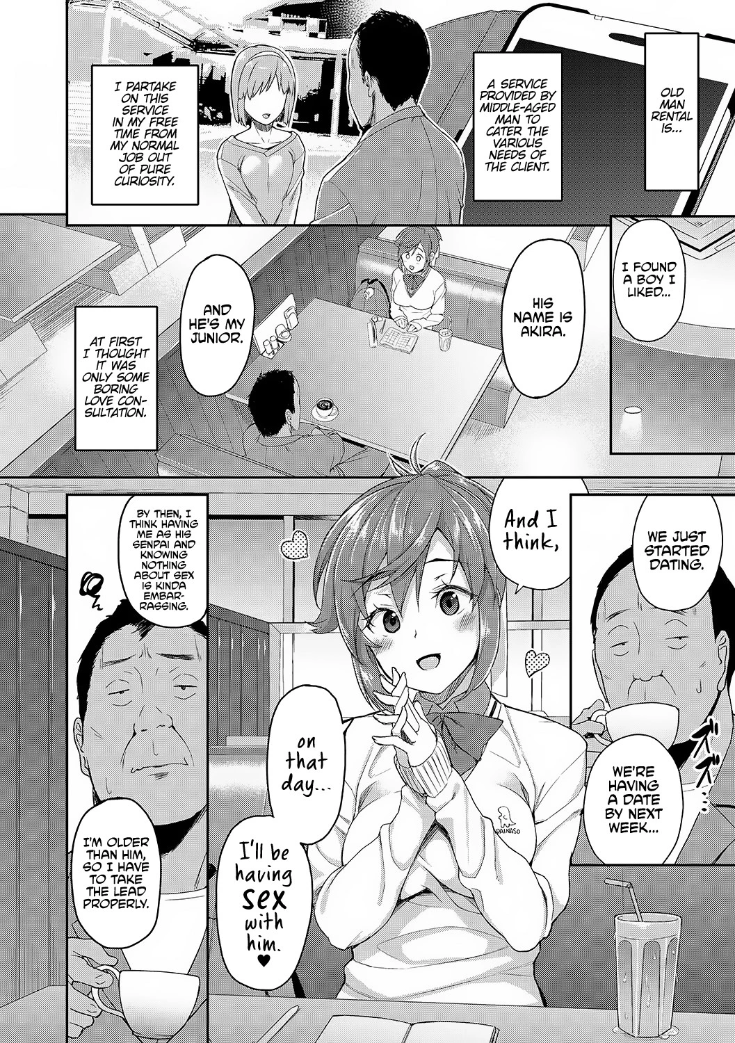 Rental Ojisan Case: Akiyama Akari porn comic picture 2