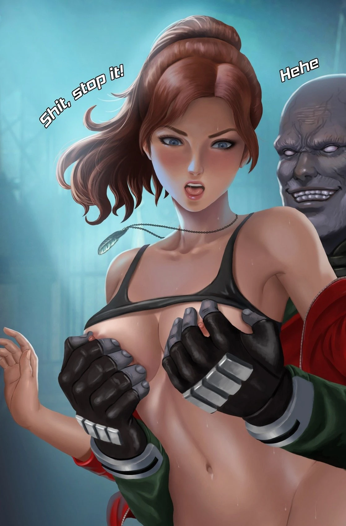 Resident Evil 2: Untold story porn comic picture 4