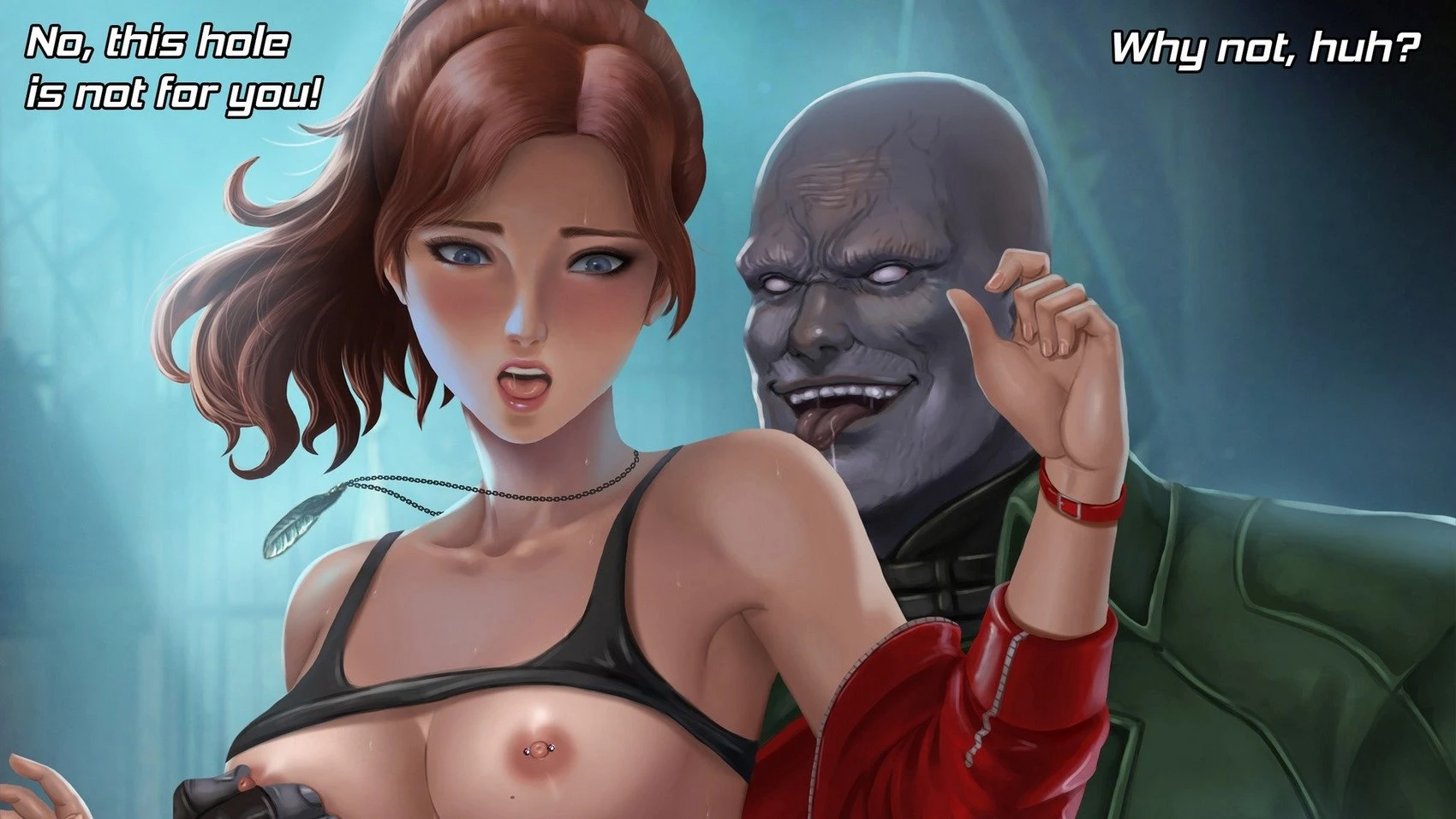 Resident Evil 2: Untold story porn comic picture 8