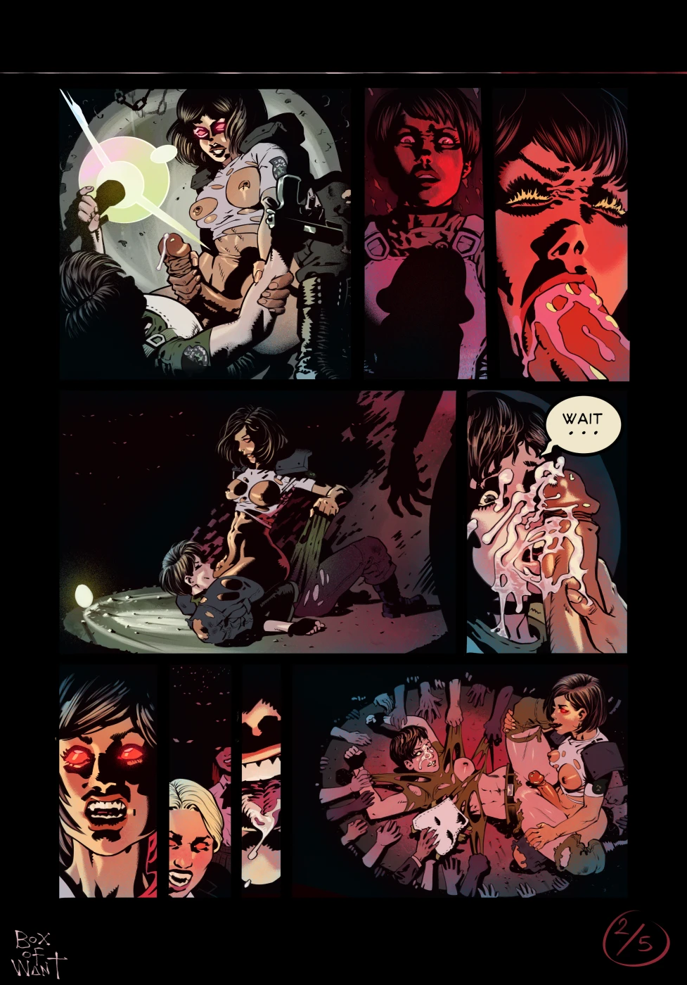 Resident Evil porn comic picture 4
