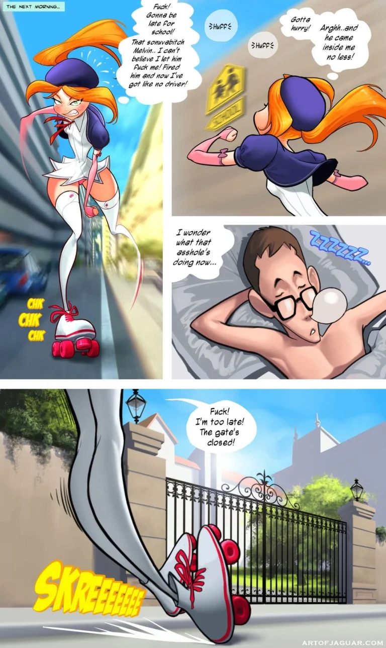 Rich Bitch 2 "Public Toy" porn comic picture 1