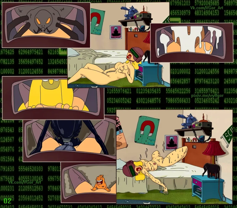Rick and Morty porn comic picture 3