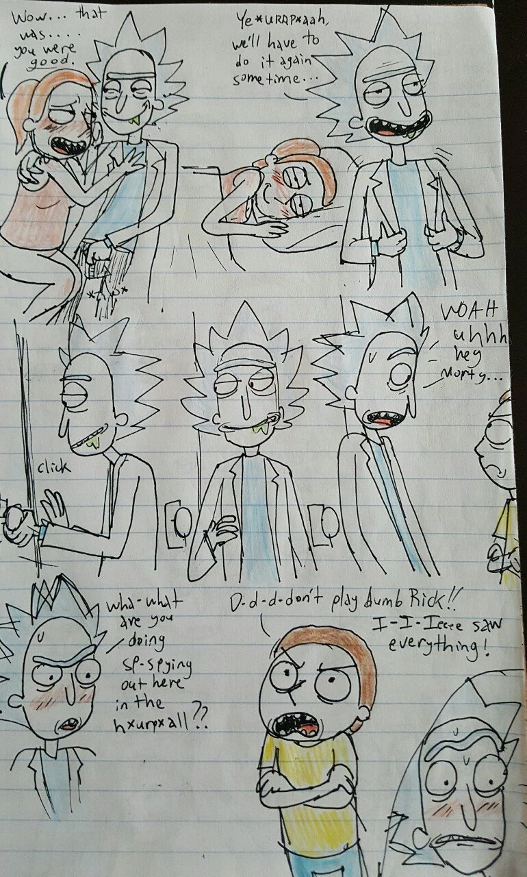 Rick and Summer porn comic picture 7