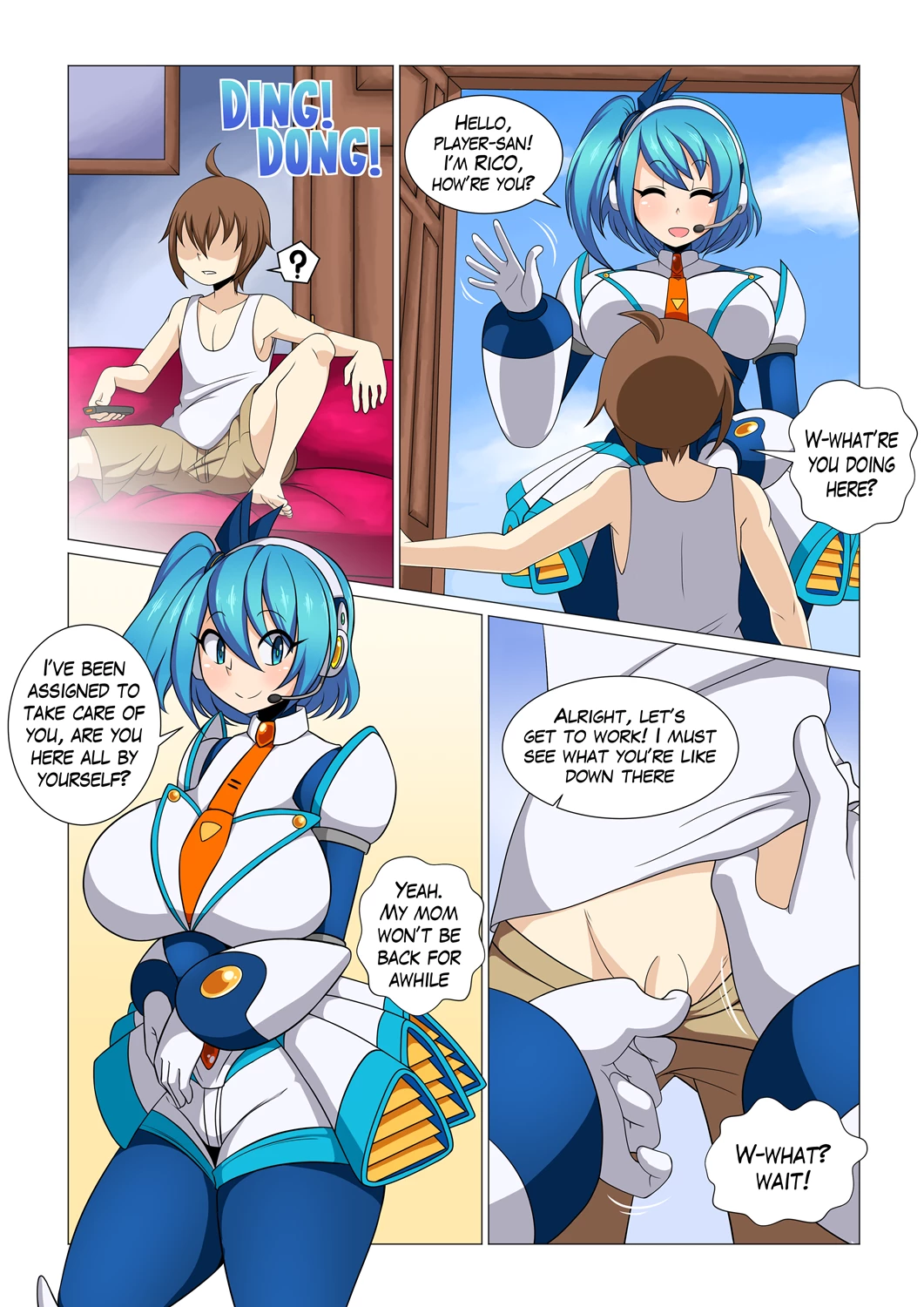 Rico SS Mission porn comic picture 3