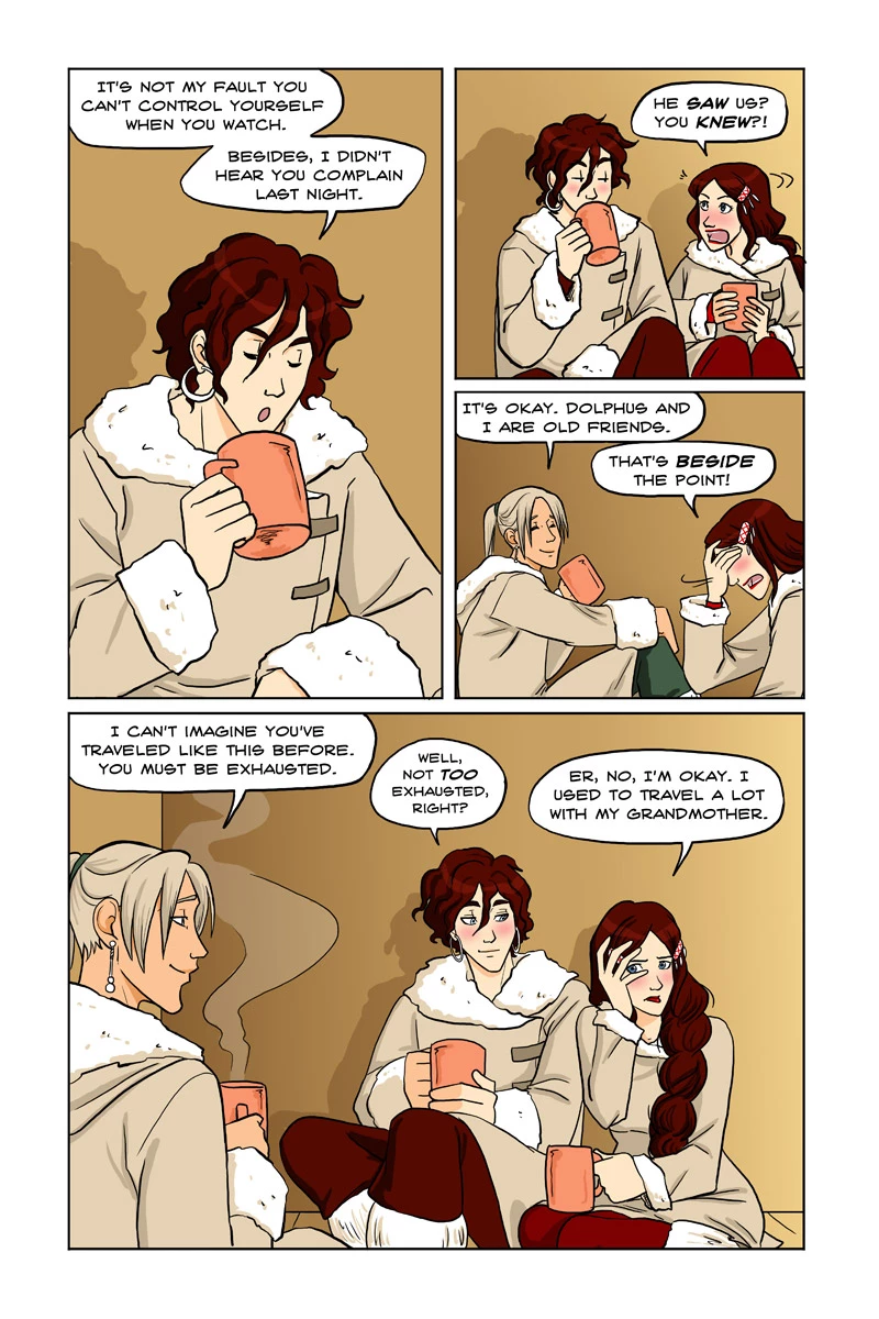 RIDING HOOD 2- The Wolf and the Fox porn comic picture 14