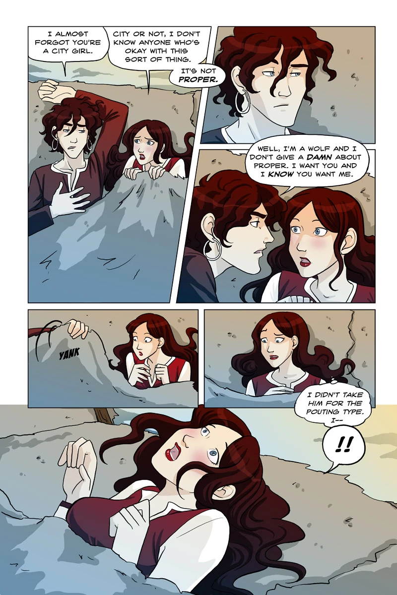 RIDING HOOD 2- The Wolf and the Fox porn comic picture 20