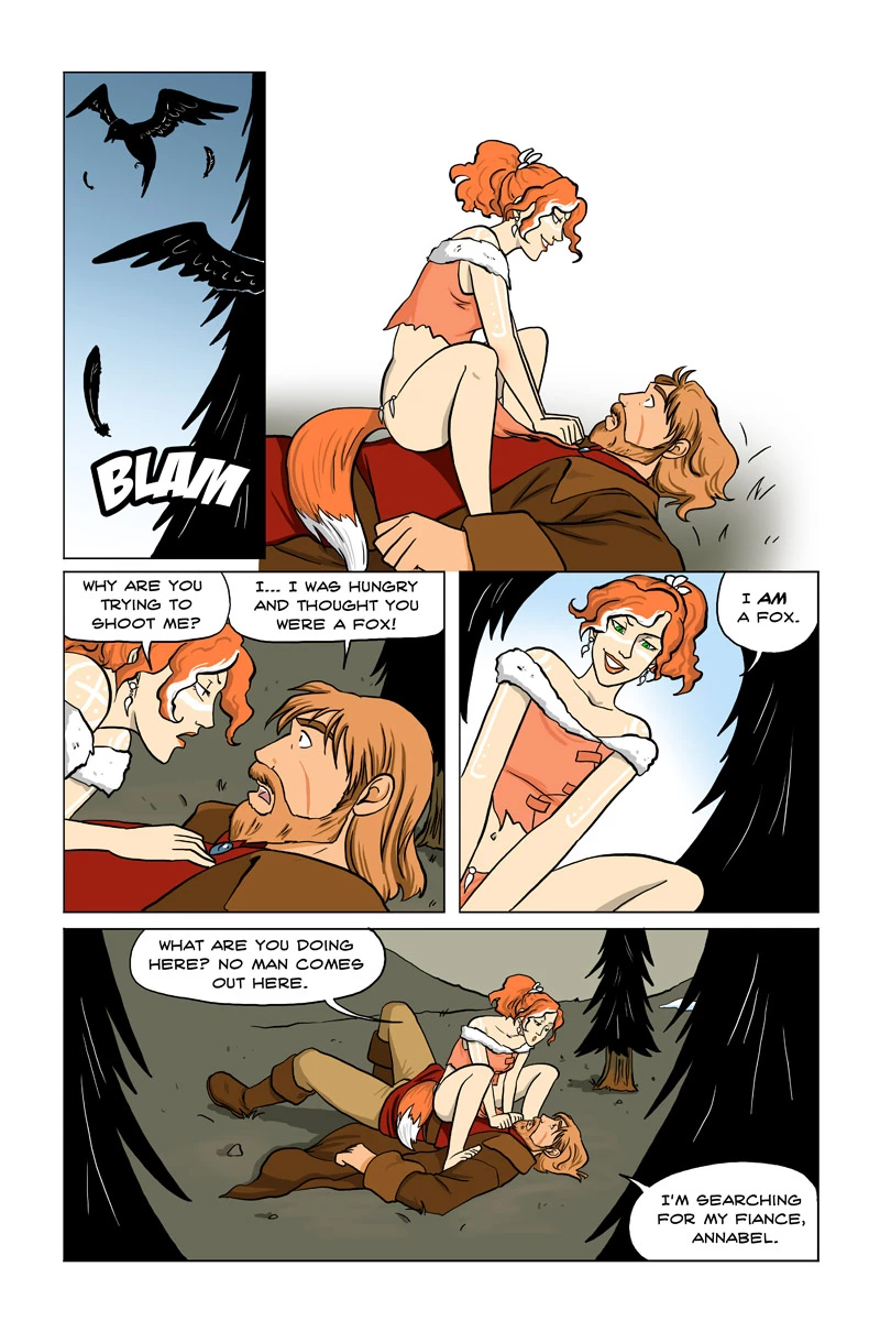 RIDING HOOD 2- The Wolf and the Fox porn comic picture 34