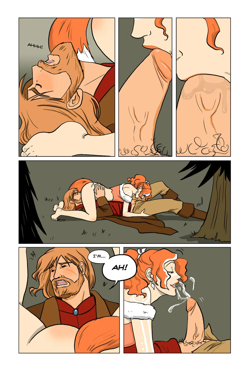 RIDING HOOD 2- The Wolf and the Fox porn comic picture 38