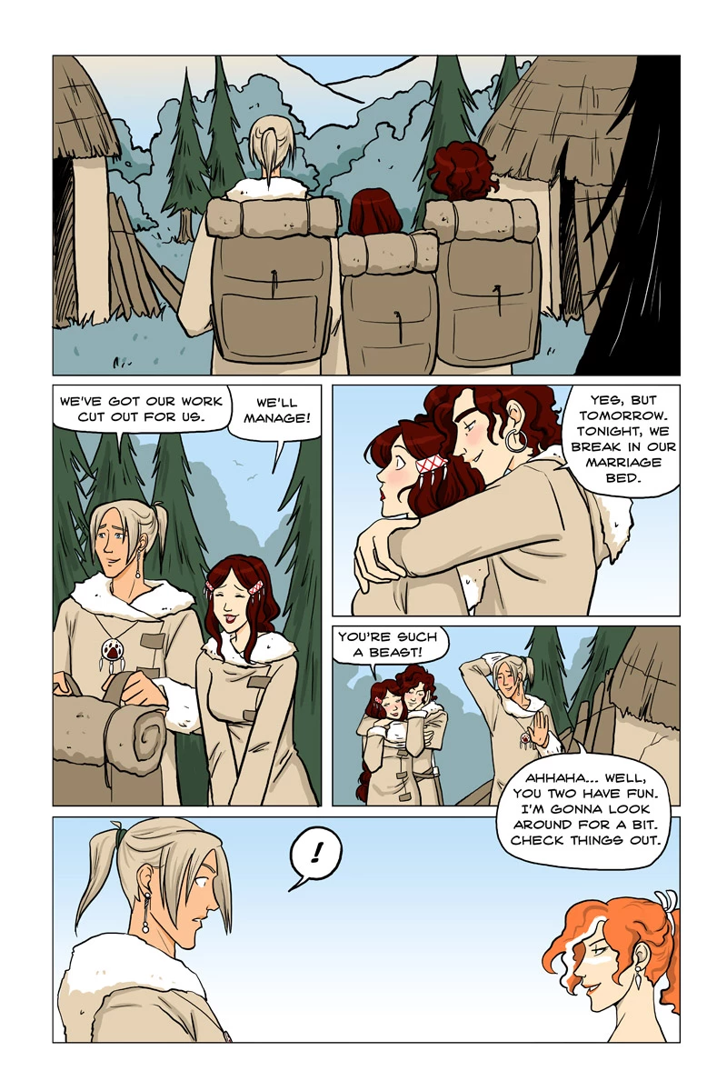 RIDING HOOD 2- The Wolf and the Fox porn comic picture 42