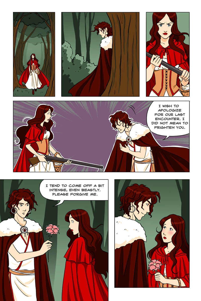 RIDING HOOD porn comic picture 11