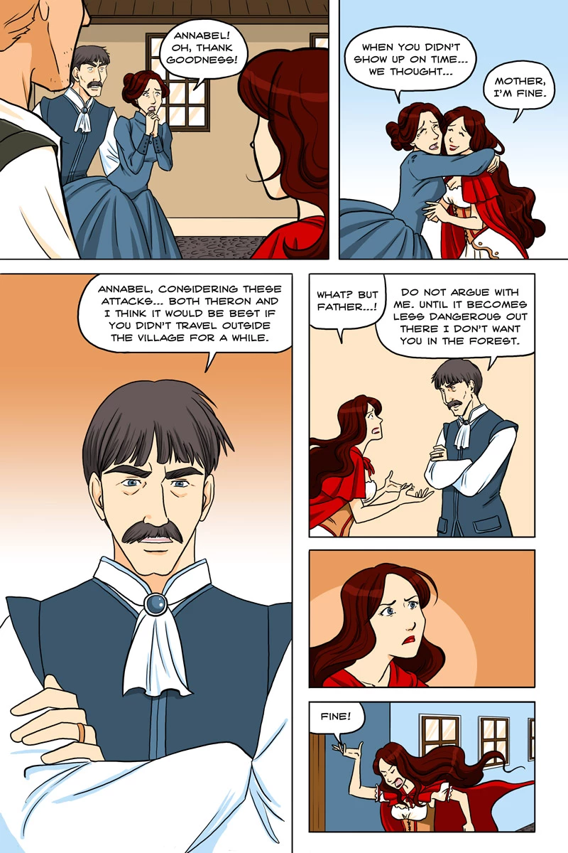 RIDING HOOD porn comic picture 16