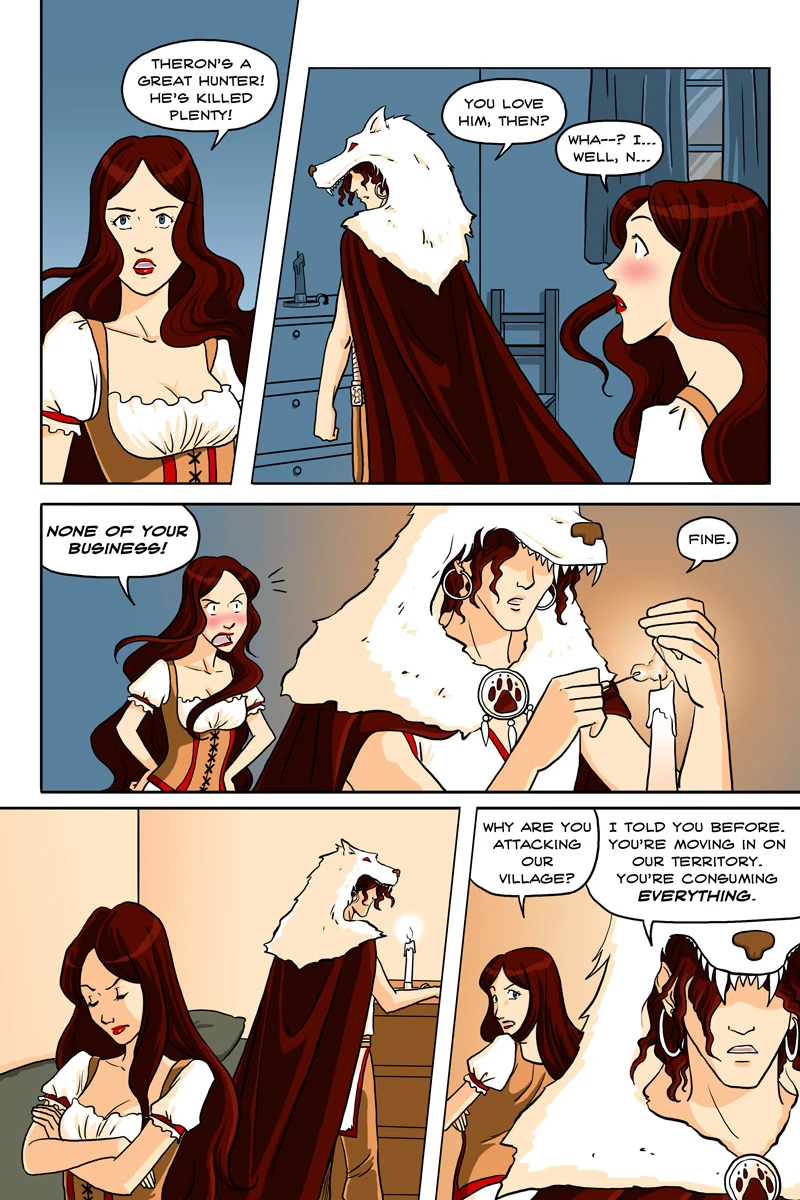 RIDING HOOD porn comic picture 26