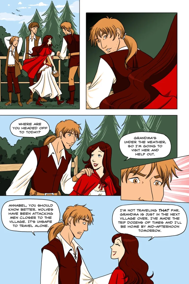 RIDING HOOD porn comic picture 3