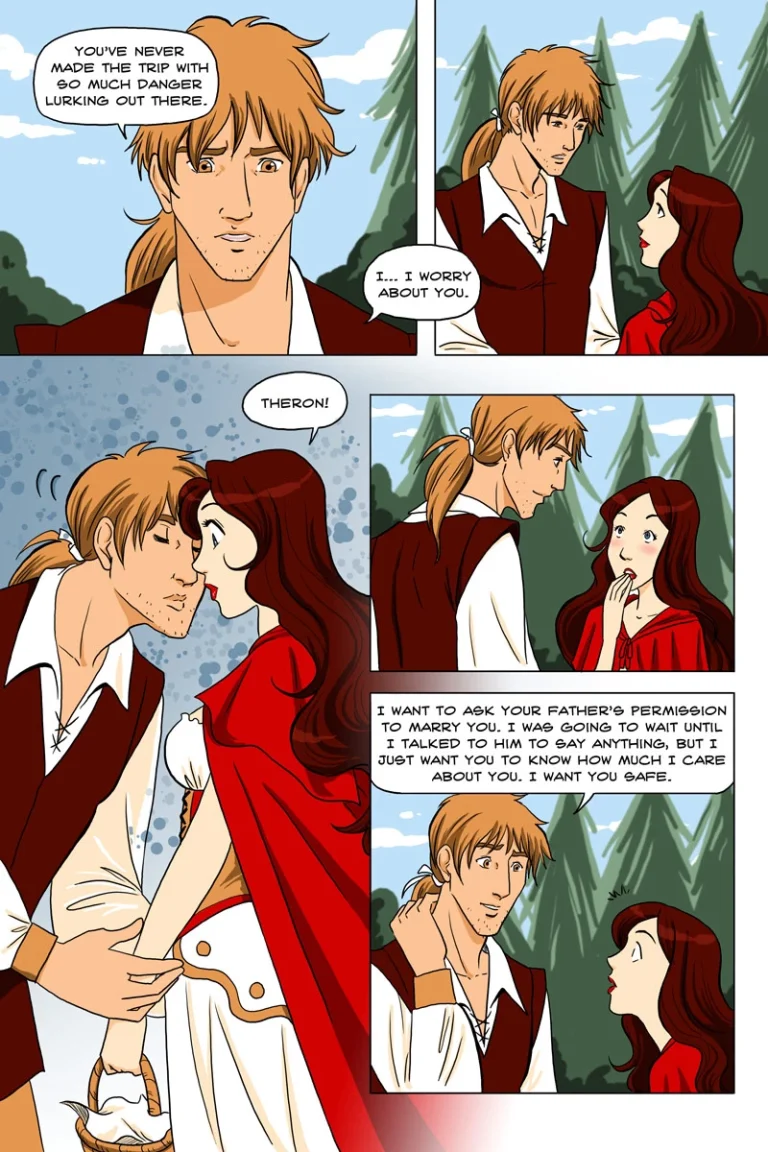 RIDING HOOD porn comic picture 4