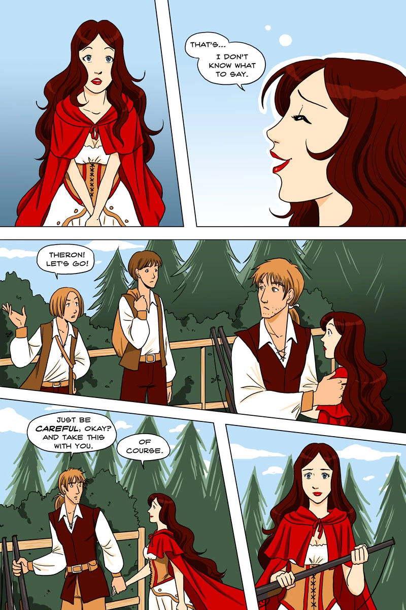 RIDING HOOD porn comic picture 5