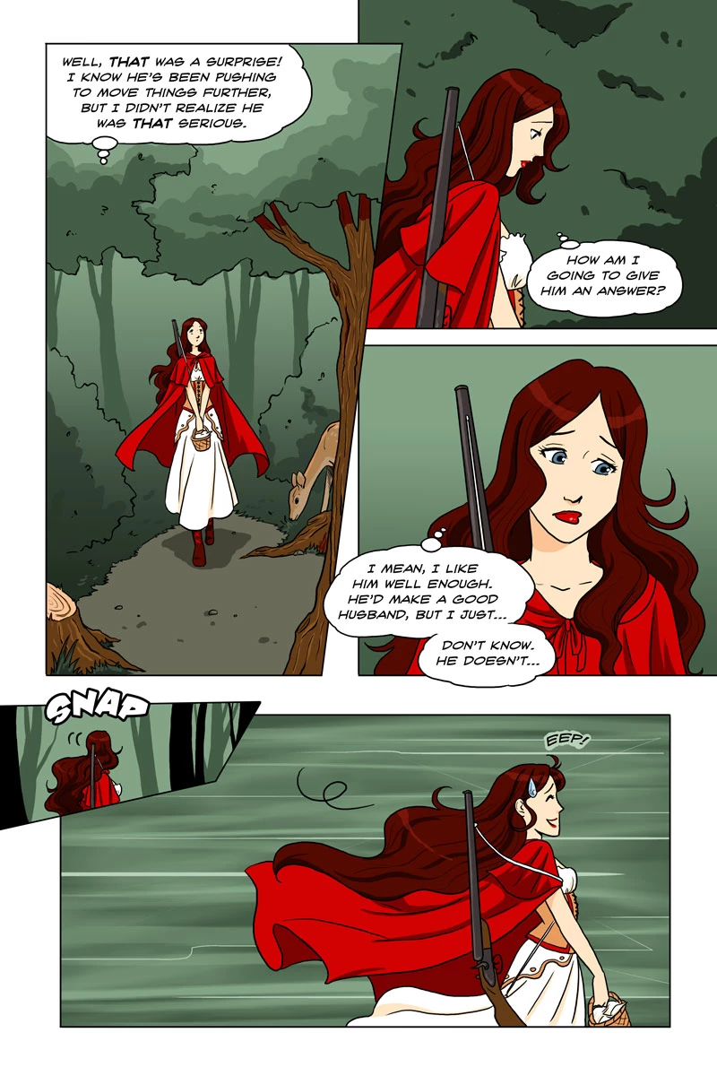 RIDING HOOD porn comic picture 6