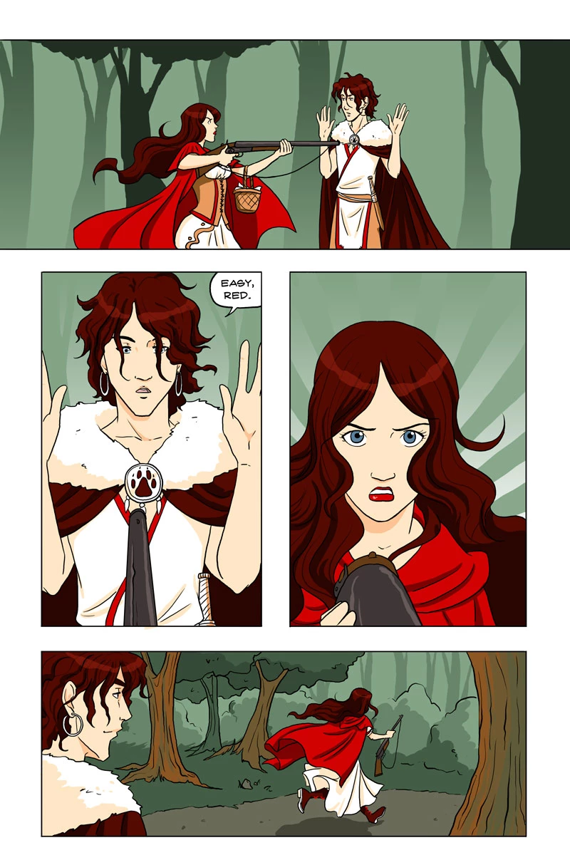 RIDING HOOD porn comic picture 9