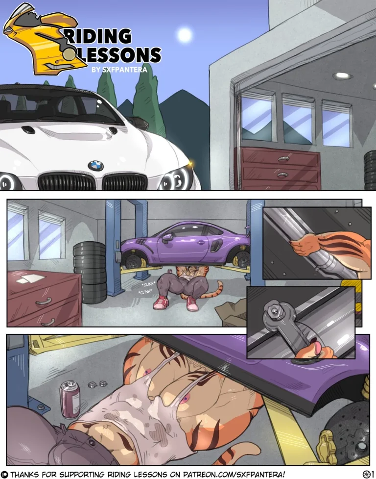 Riding Lessons porn comic picture 1