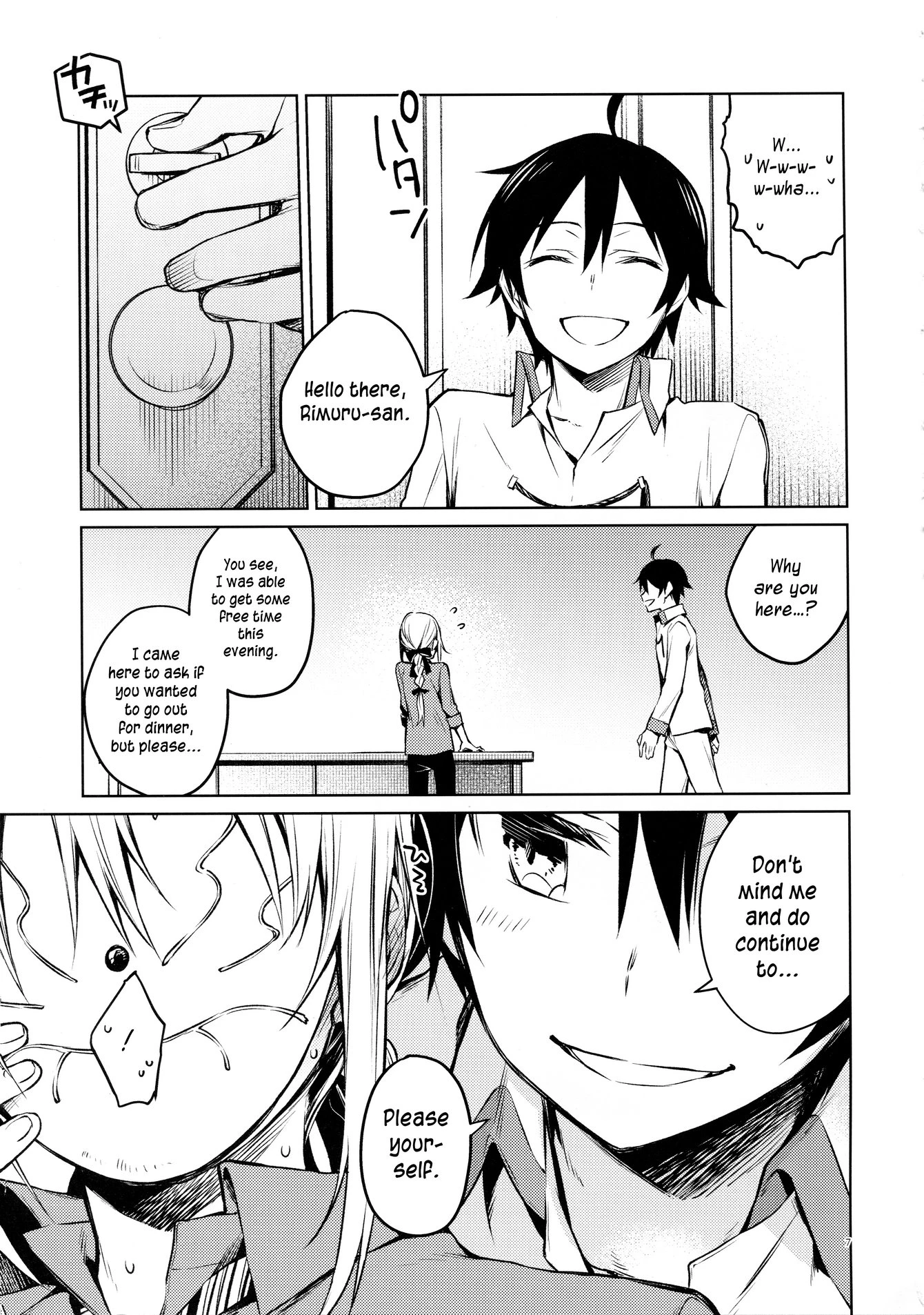 Rimuru Sensei ni Seikyouiku! porn comic picture 6
