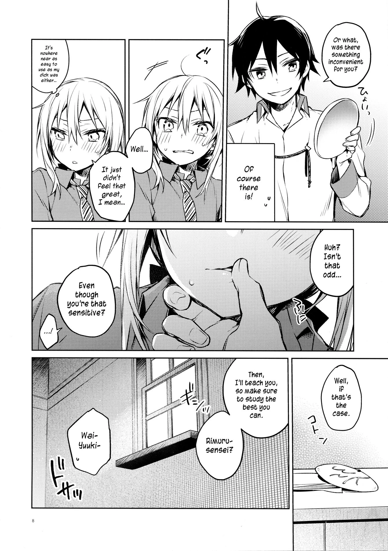 Rimuru Sensei ni Seikyouiku! porn comic picture 7