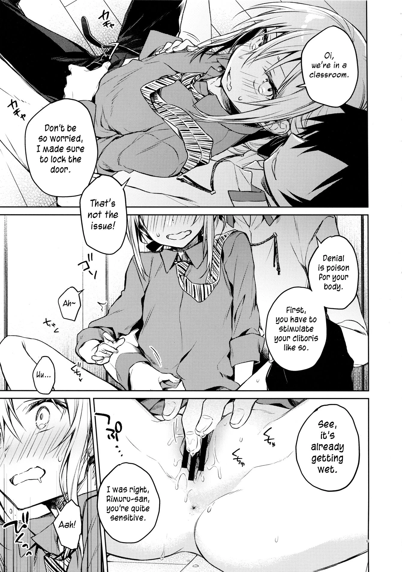 Rimuru Sensei ni Seikyouiku! porn comic picture 8