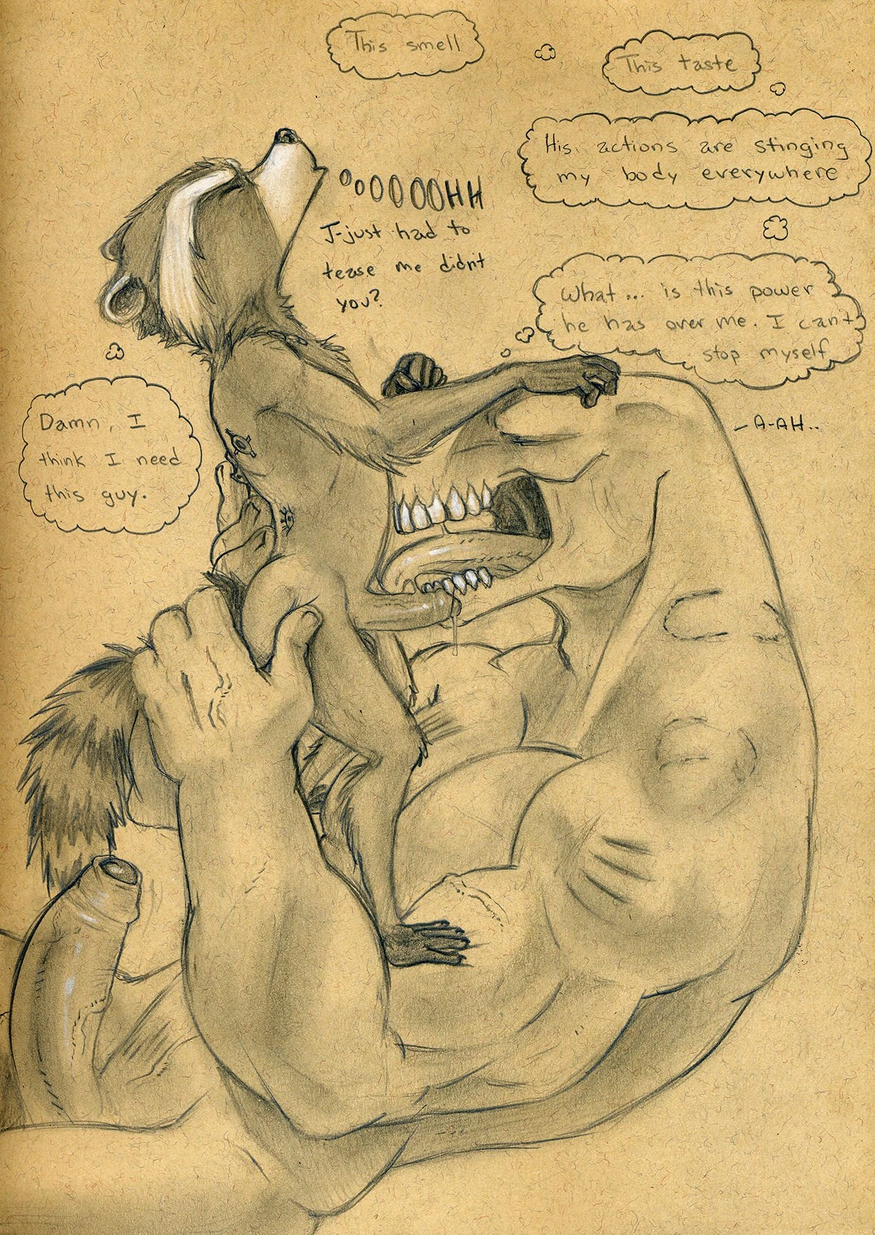 Rocket Racoon X Beta Ray Bill porn comic picture 5