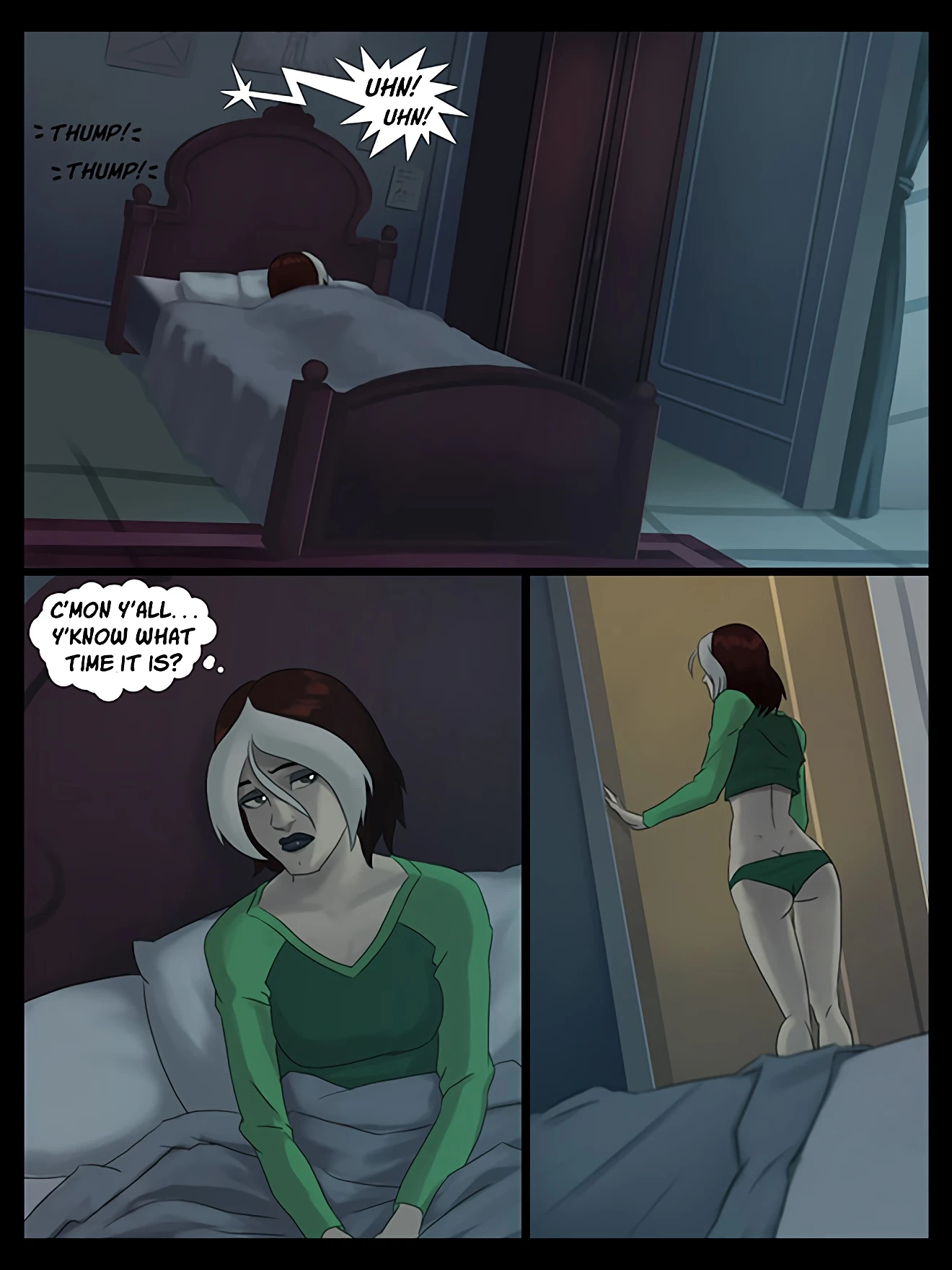 ROGUES LUST porn comic picture 2