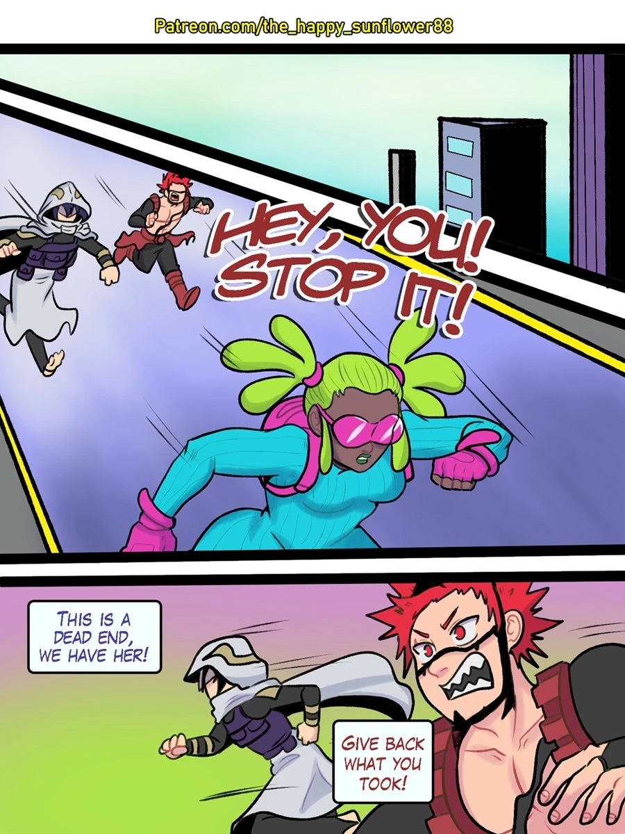 Rookie Heroes porn comic picture 2