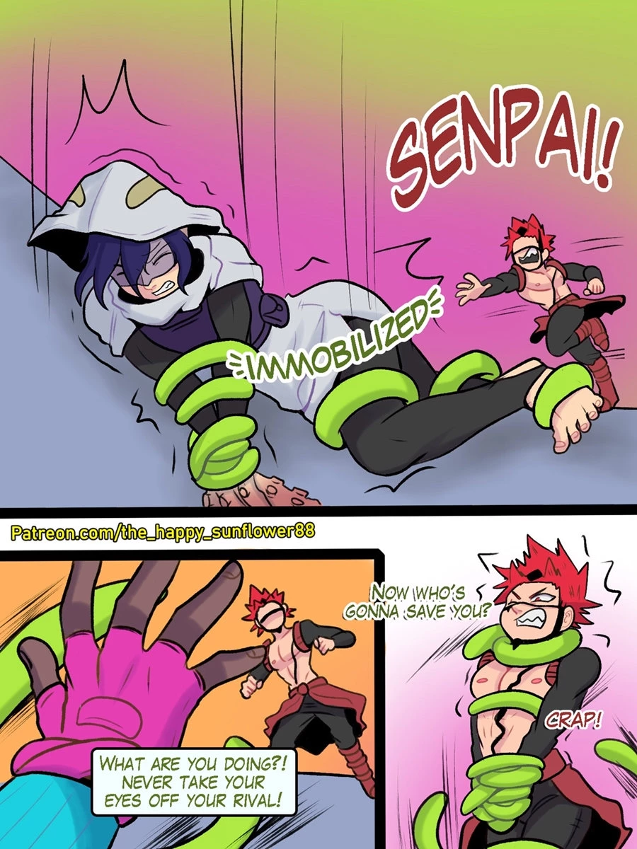 Rookie Heroes porn comic picture 4