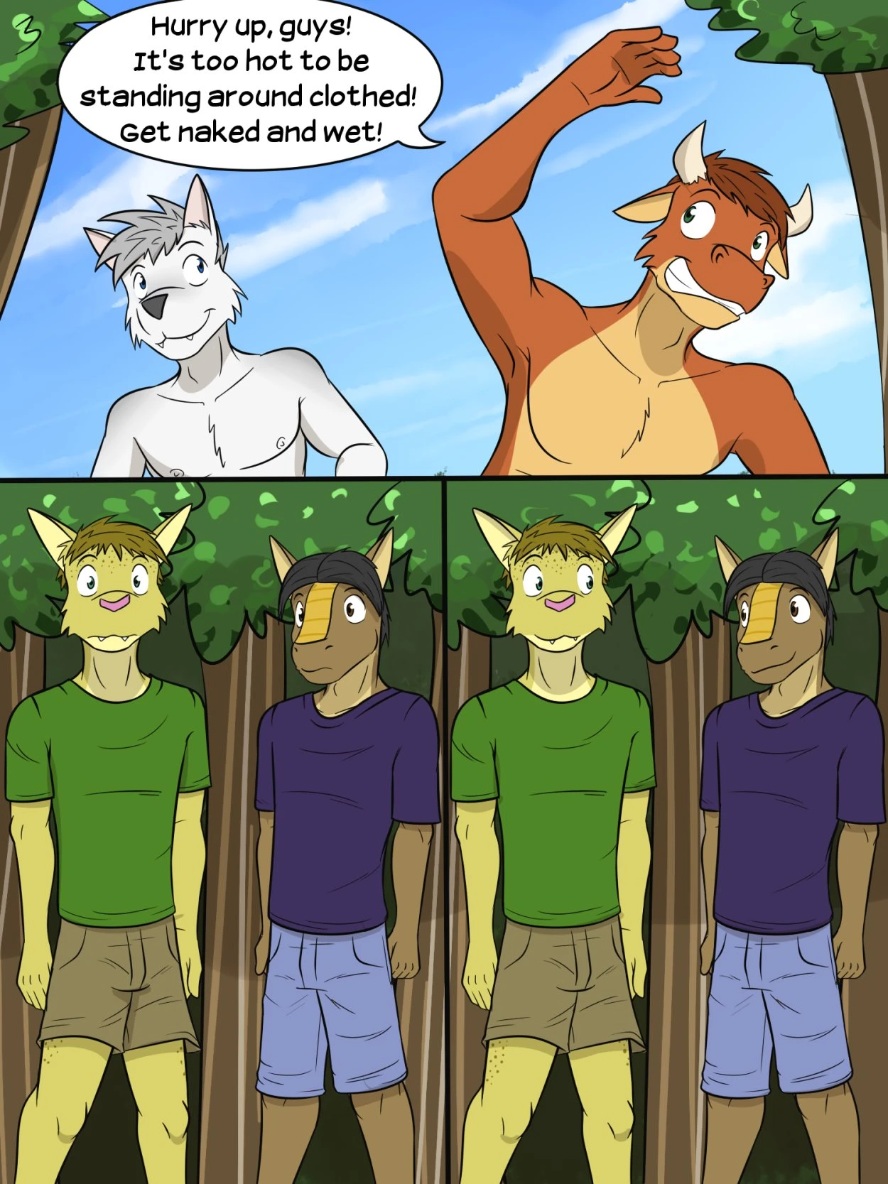 Roughin’ It porn comic picture 8