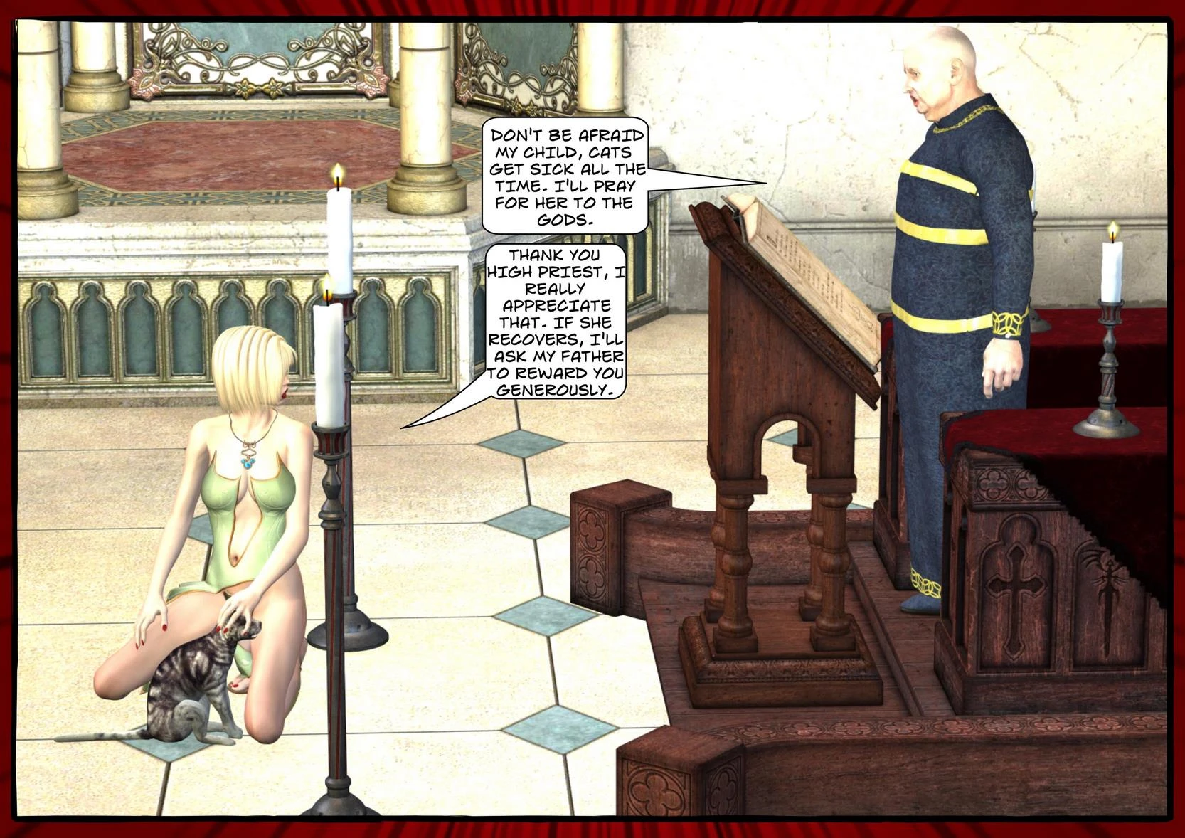 Royal Cat porn comic picture 6