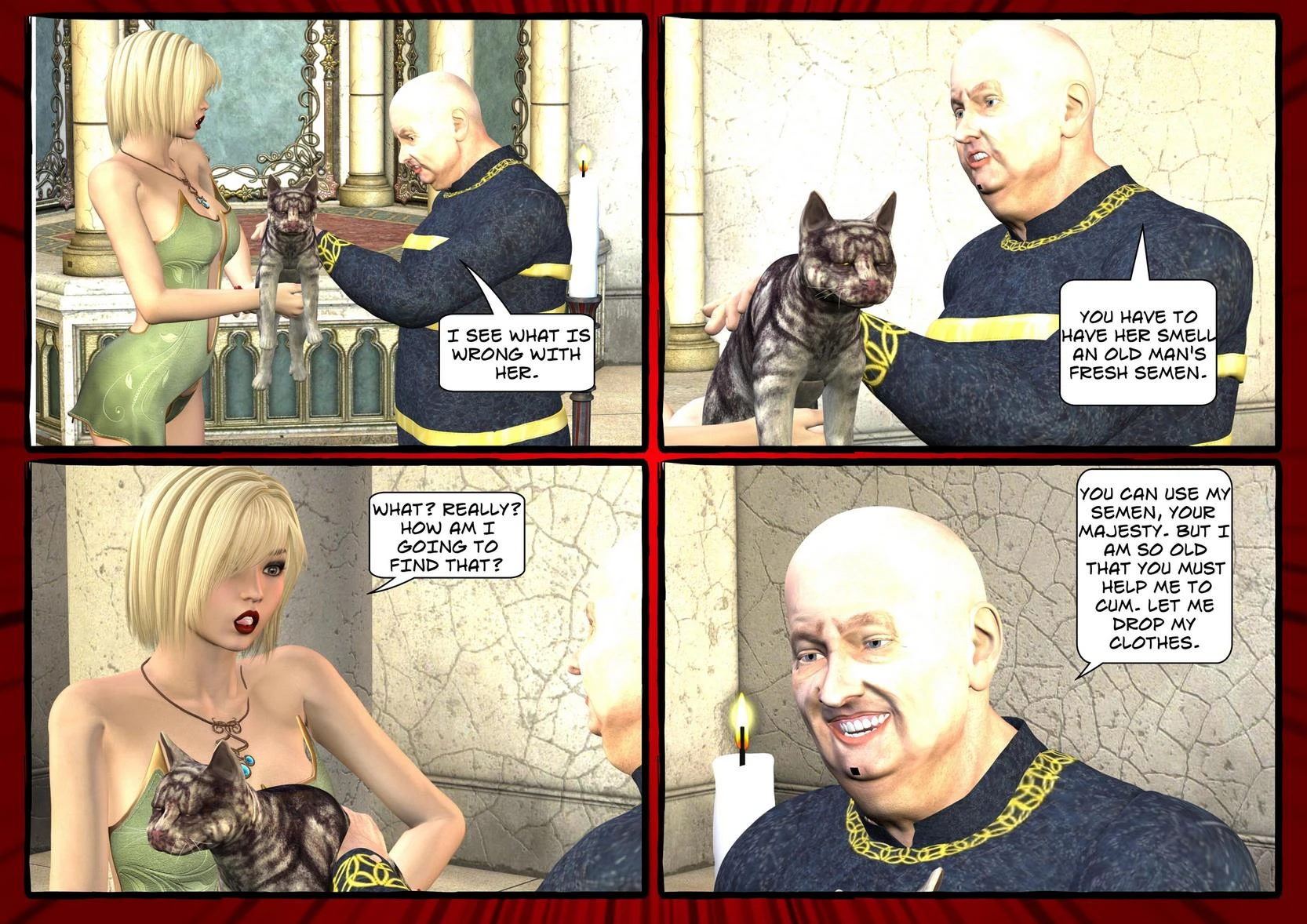 Royal Cat porn comic picture 8