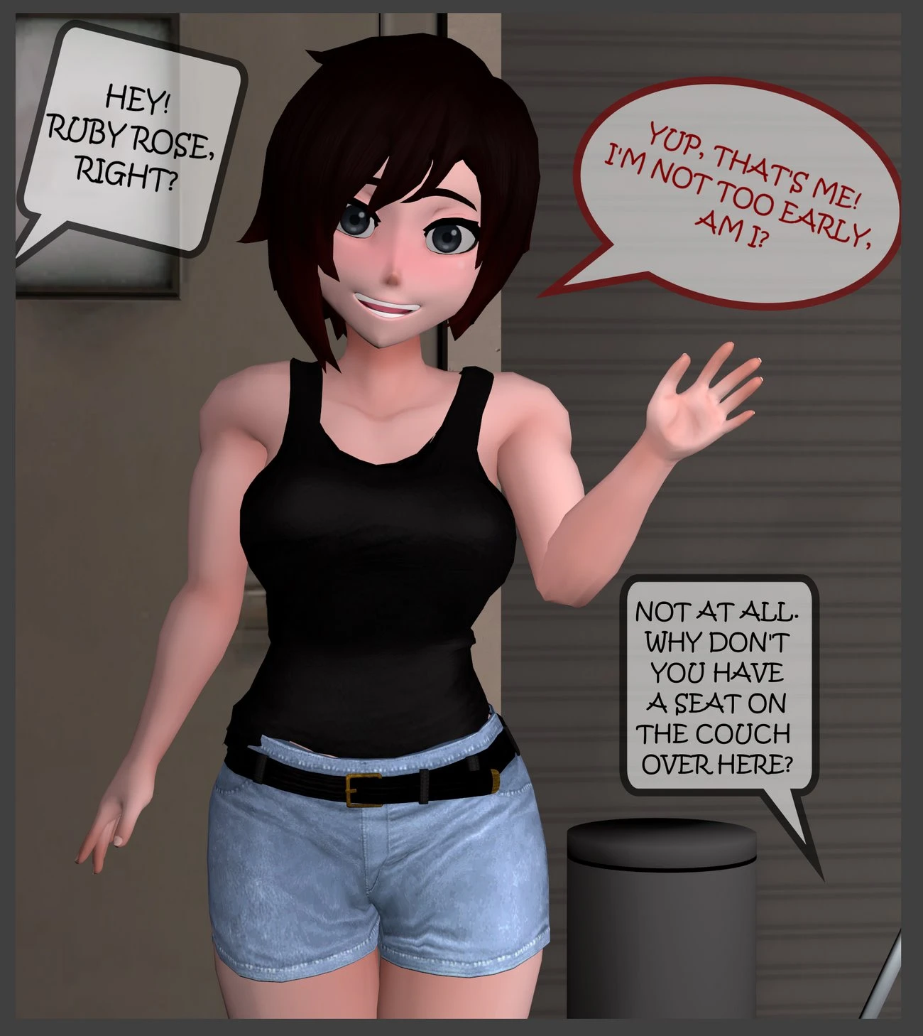 Ruby Rose on the Casting Couch porn comic picture 2