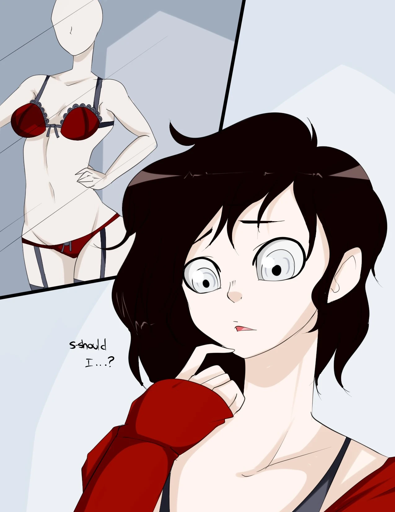 Ruby's Surprise porn comic picture 1