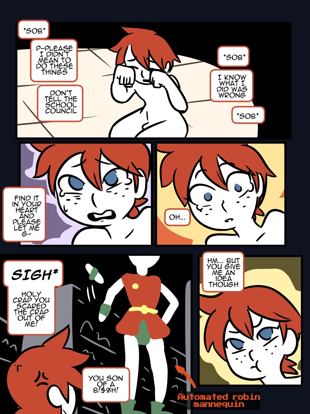 Run Robin Run porn comic picture 20
