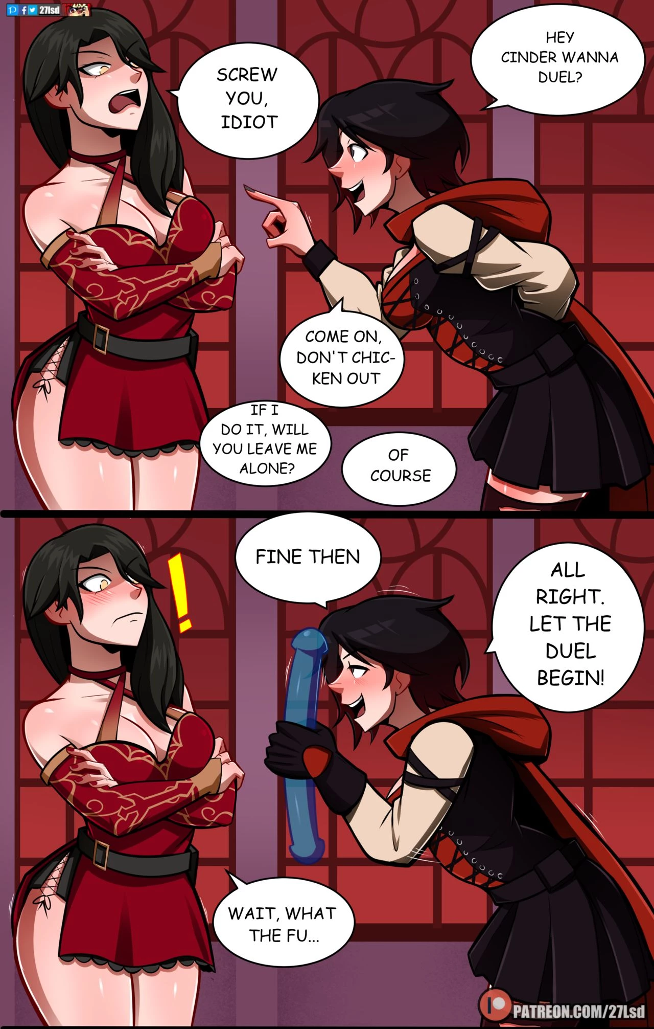 RWBY Duel Parody Poll porn comic picture 1