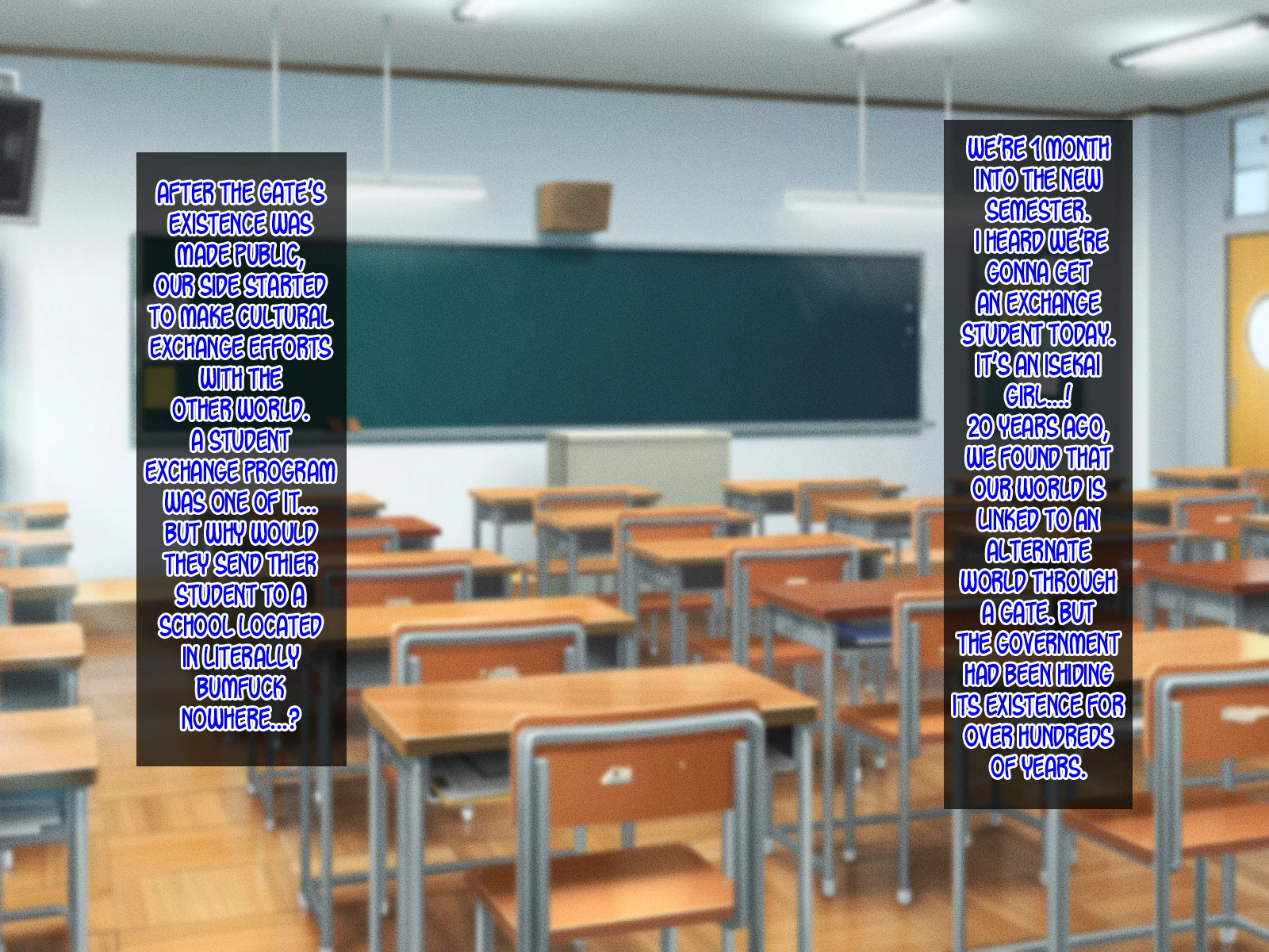 Ryuugakusei wa Dosukebe Bakunyuu JK Elf! porn comic picture 2