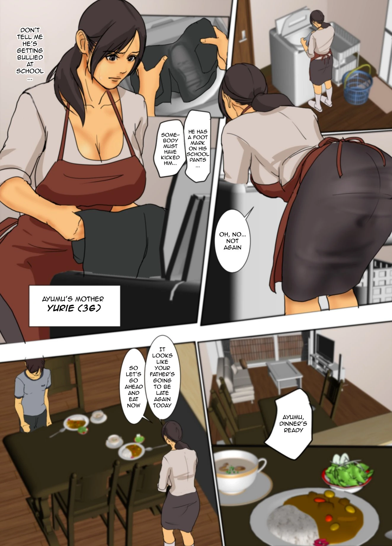 Sacrificial Mother | Ikenie no Haha porn comic picture 3