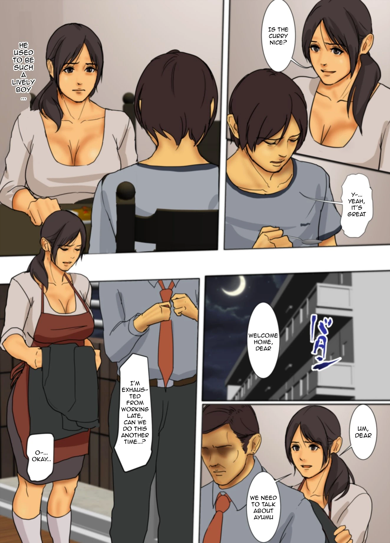 Sacrificial Mother | Ikenie no Haha porn comic picture 4