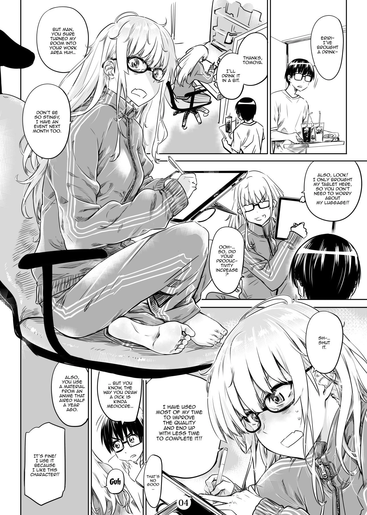 Saenai Ero Doujin Sensei no Kudokikata porn comic picture 3