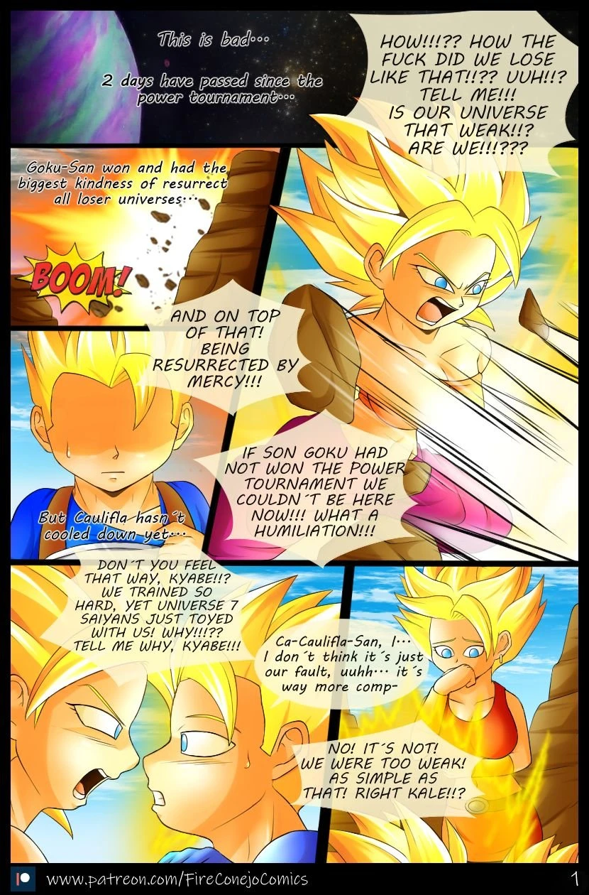 Saiyan Breeding porn comic picture 2