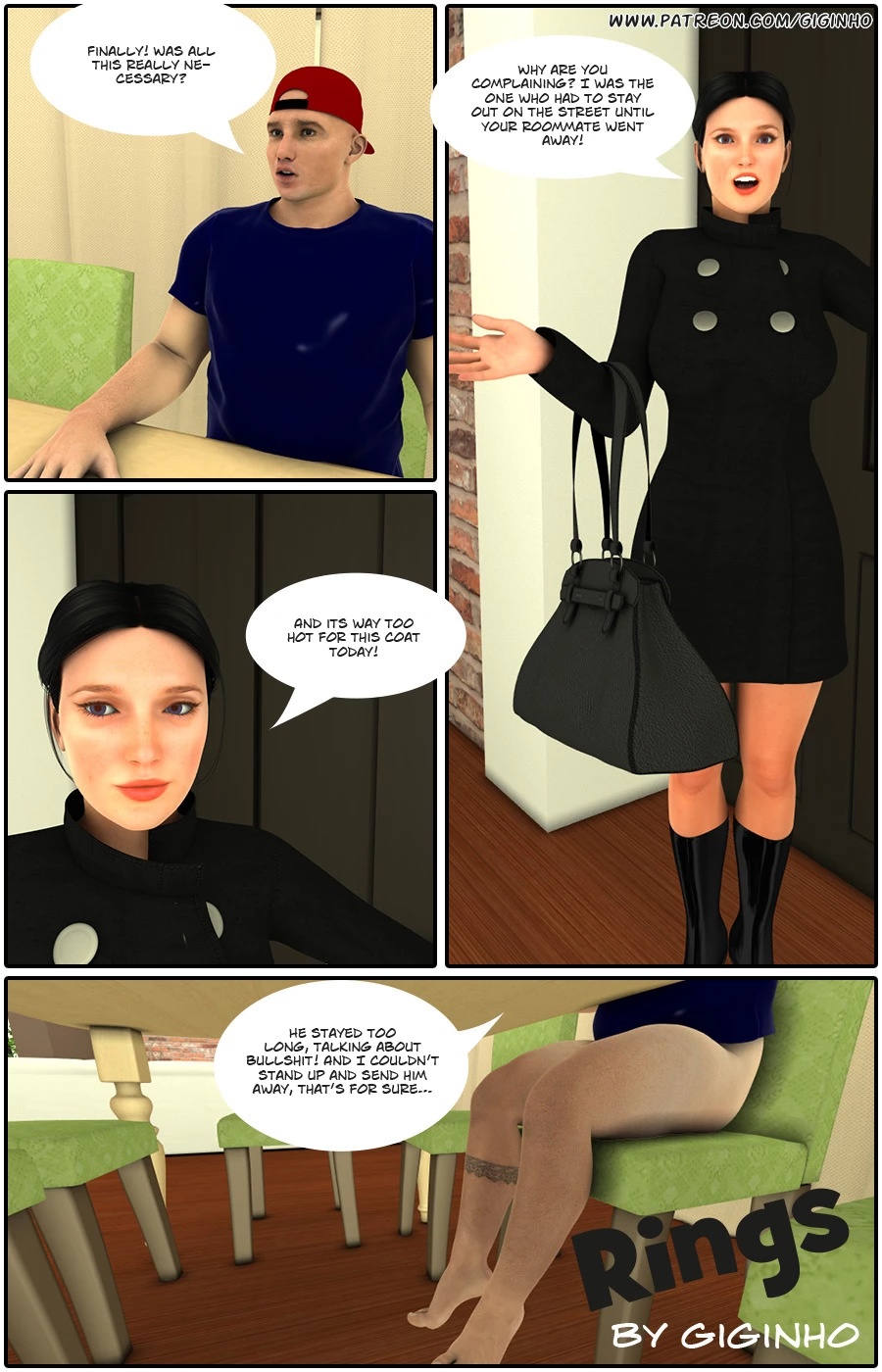 Samantha 02 - Rings porn comic picture 1