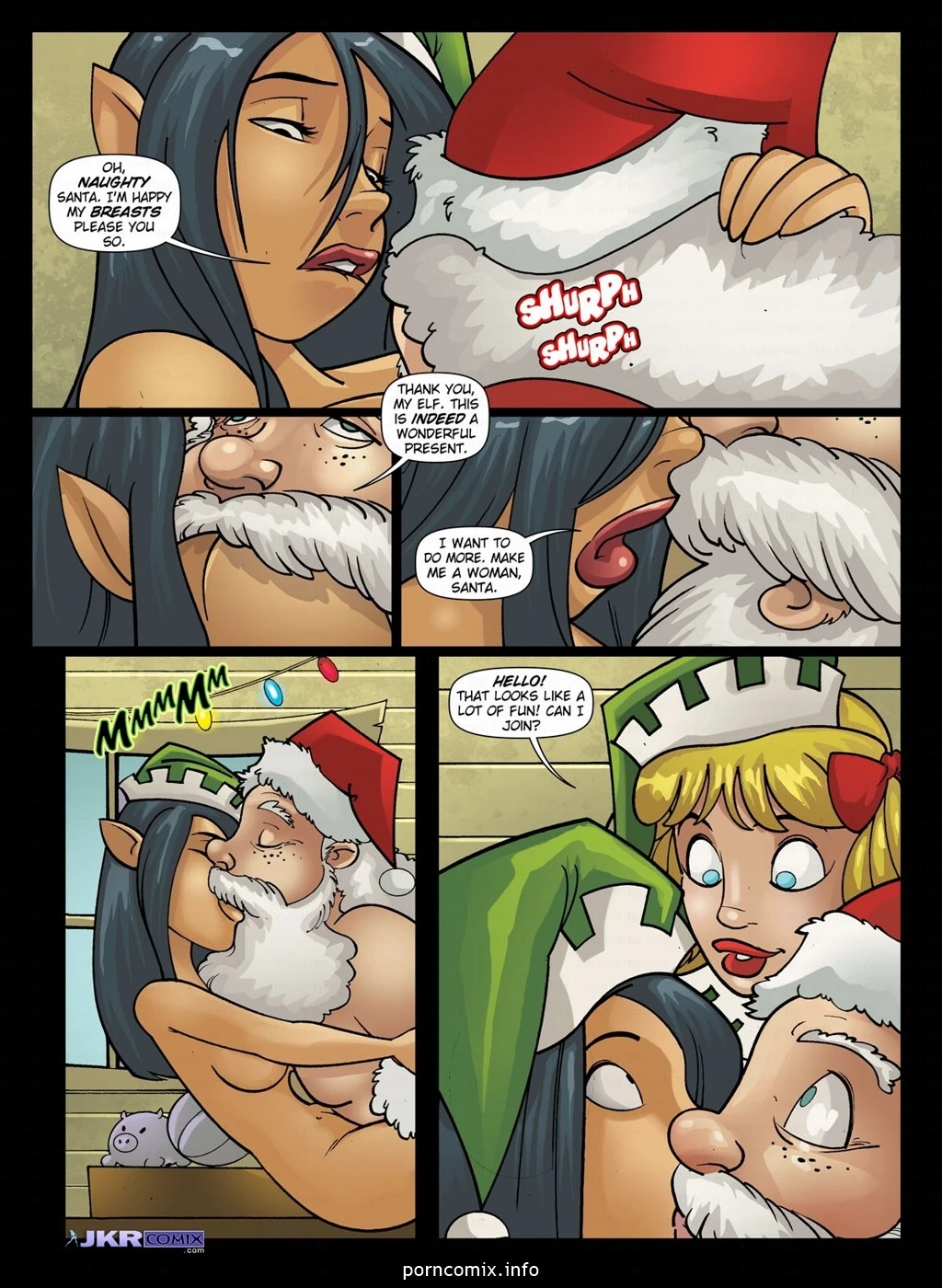 Santa's Hohohos porn comic picture 4